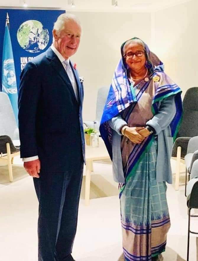 Bangladesh Prime Minister at COP 26 Glasgow